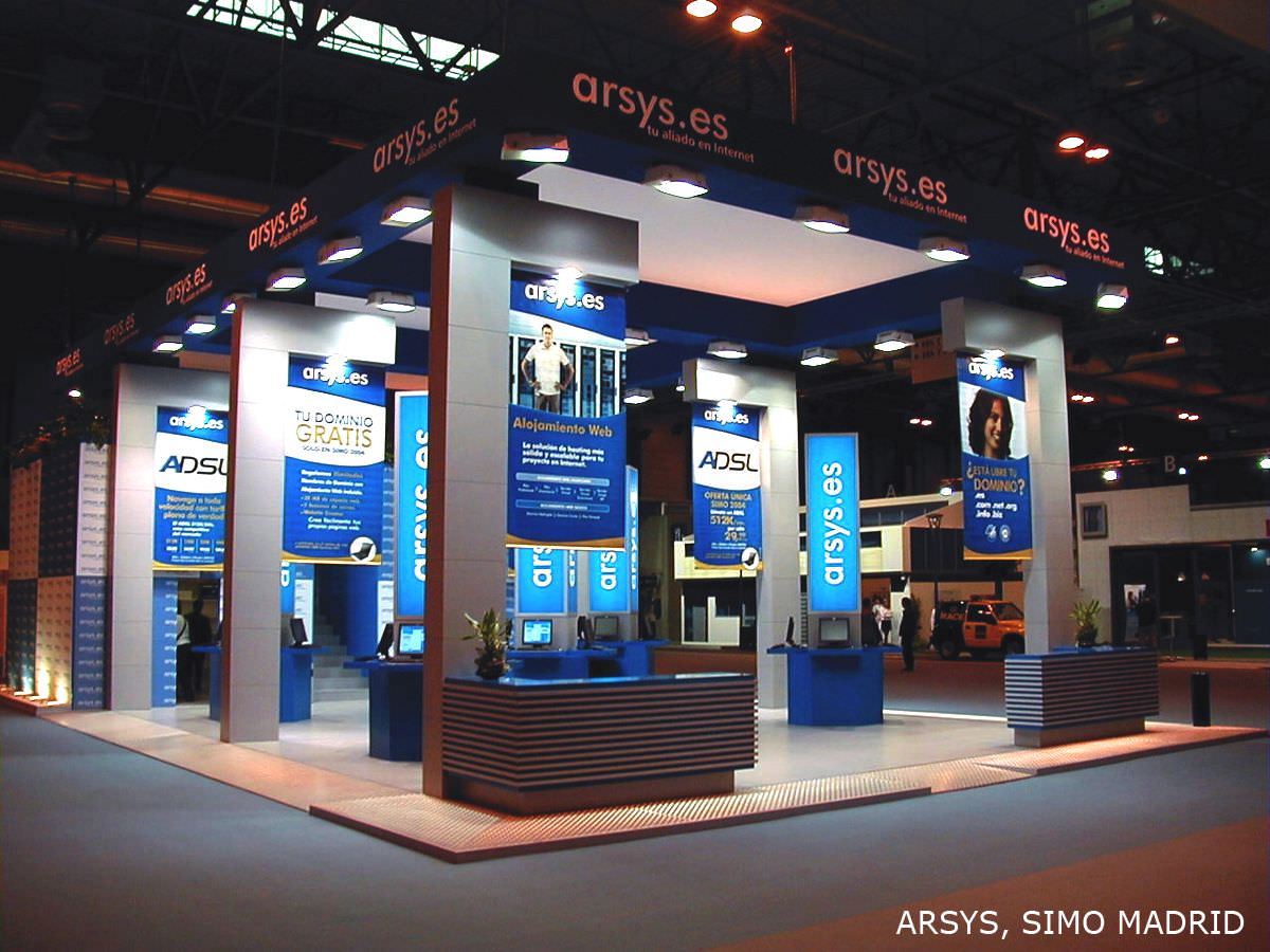 Diseño stands Arsys 2011-2013