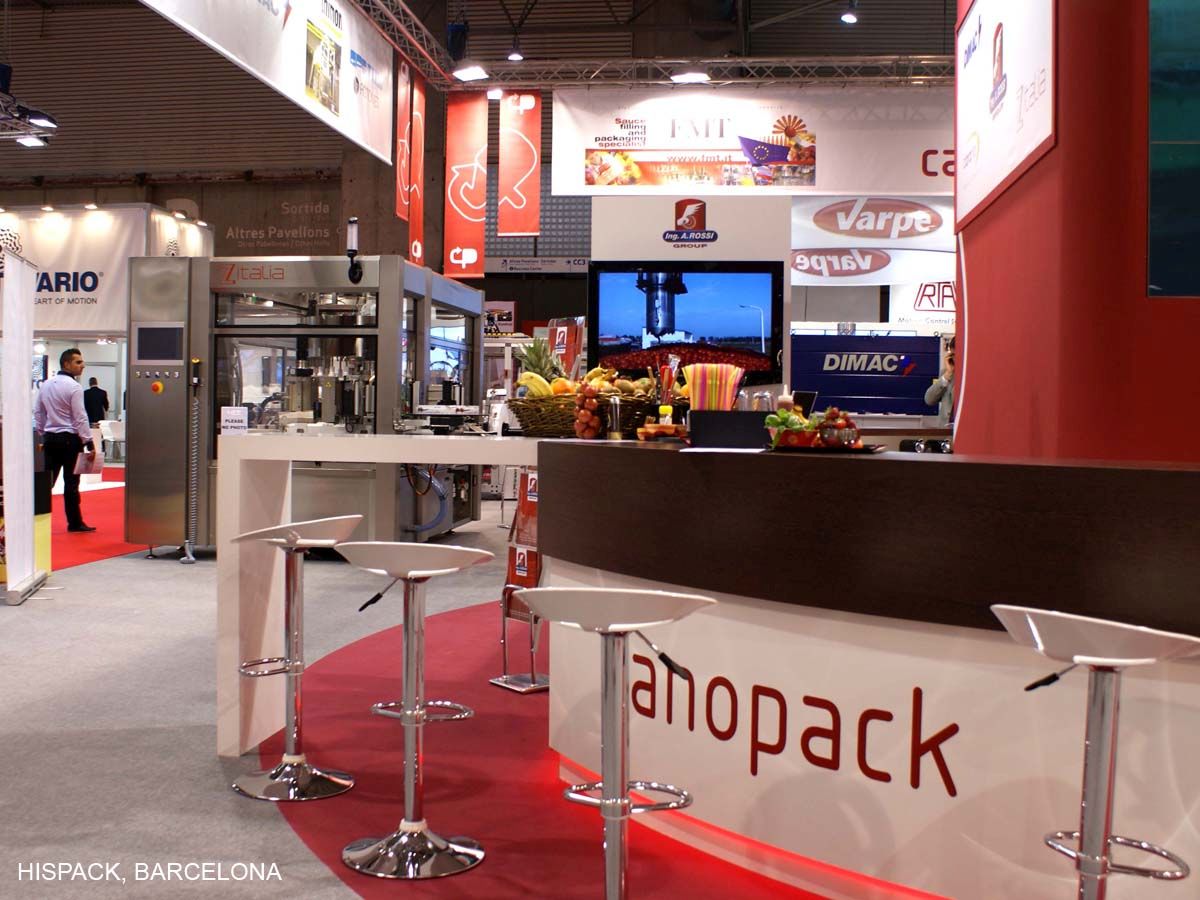 Diseño de stands CANOPACK 2011-2013