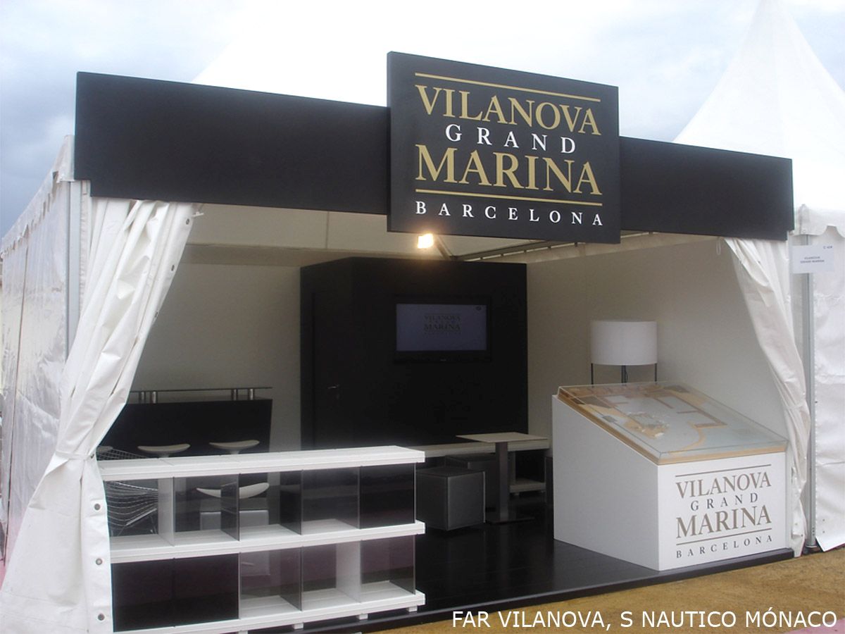 Diseño de stands Vilanova Grand Marina 2011-2013