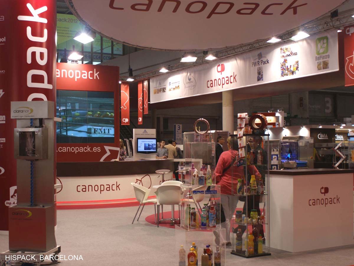 Diseño de stands CANOPACK 2011-2013