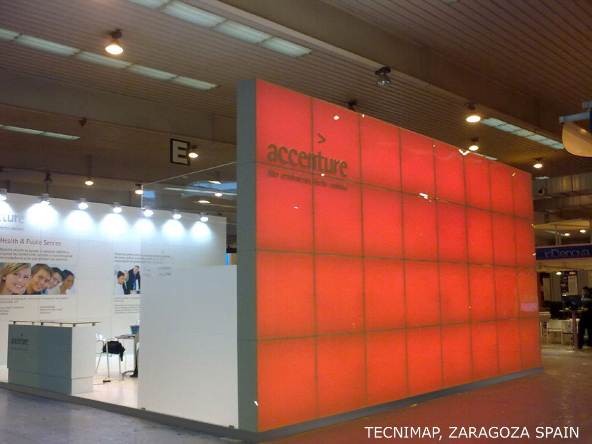 Diseño stands Accenture 2011-2013